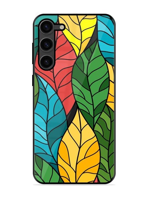 Foliage Fiesta Glossy Soft Edge Case for Samsung Galaxy S23 Plus (5G) Chachhi