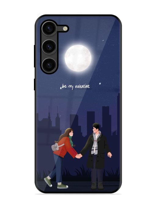 Moonlight Proposal Glossy Soft Edge Case for Samsung Galaxy S23 Plus (5G) Chachhi