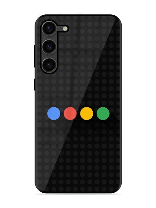 Google Dots Glossy Soft Edge Case for Samsung Galaxy S23 Plus (5G) Chachhi