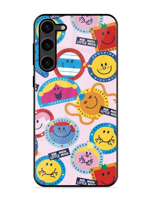 Whimsical Mr. Men & Little Miss Glossy Soft Edge Case for Samsung Galaxy S23 Plus (5G)