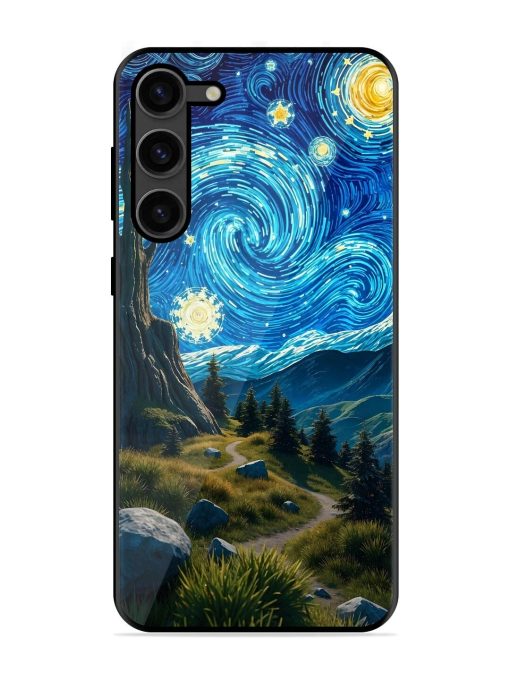 Starry Night In The Shire Glossy Soft Edge Case for Samsung Galaxy S23 Plus (5G) Chachhi