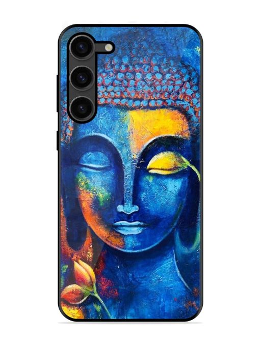 Enlightened Serenity Glossy Soft Edge Case for Samsung Galaxy S23 Plus (5G) Chachhi