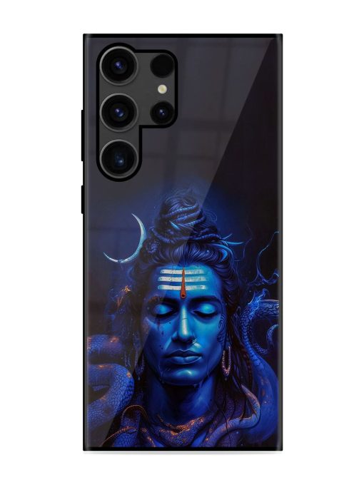 Mystic Mahadev Glossy Soft Edge Case for Samsung Galaxy S23 Ultra Chachhi