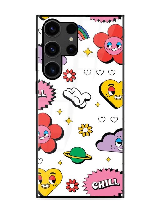 Whimsical Wonderland Glossy Soft Edge Case for Samsung Galaxy S23 Ultra