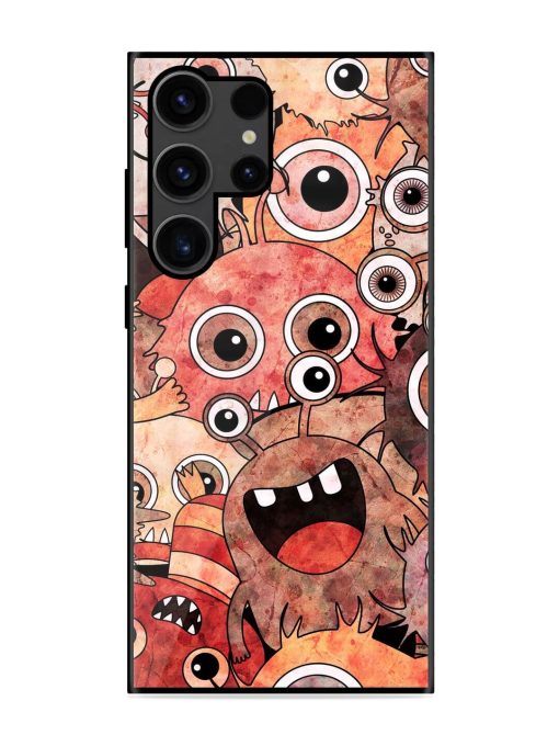 Monster Mash Glossy Soft Edge Case for Samsung Galaxy S23 Ultra Chachhi