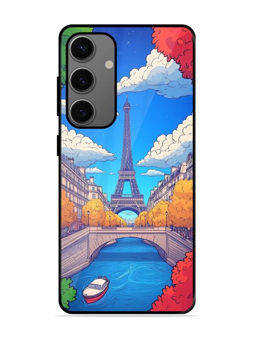 Parisian Panorama Glossy Soft Edge Case for Samsung Galaxy S24 (5G) Chachhi