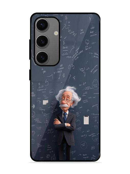 Albert Einstein Glossy Soft Edge Case for Samsung Galaxy S24 (5G) Chachhi