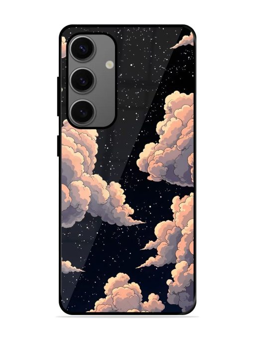 Starry Night Dreams Glossy Soft Edge Case for Samsung Galaxy S24 (5G) Chachhi