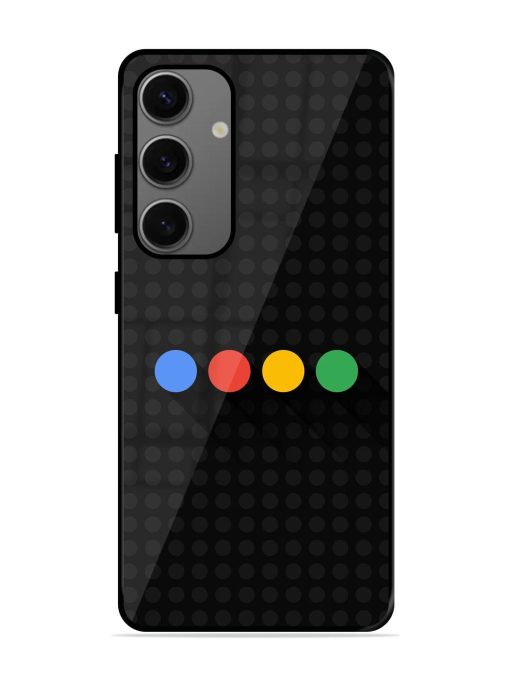 Google Dots Glossy Soft Edge Case for Samsung Galaxy S24 (5G) Chachhi