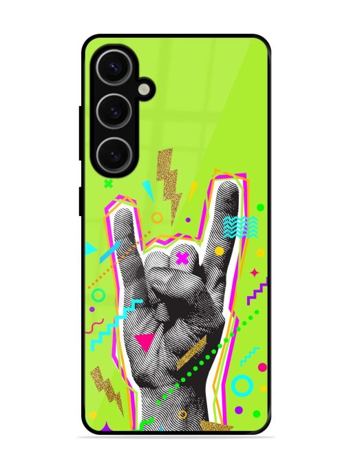 Neon Rock Glossy Soft Edge Case for Samsung Galaxy S24 Plus (5G) Chachhi