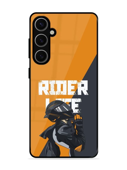 Ride Never Ends Glossy Soft Edge Case for Samsung Galaxy S24 Plus (5G)