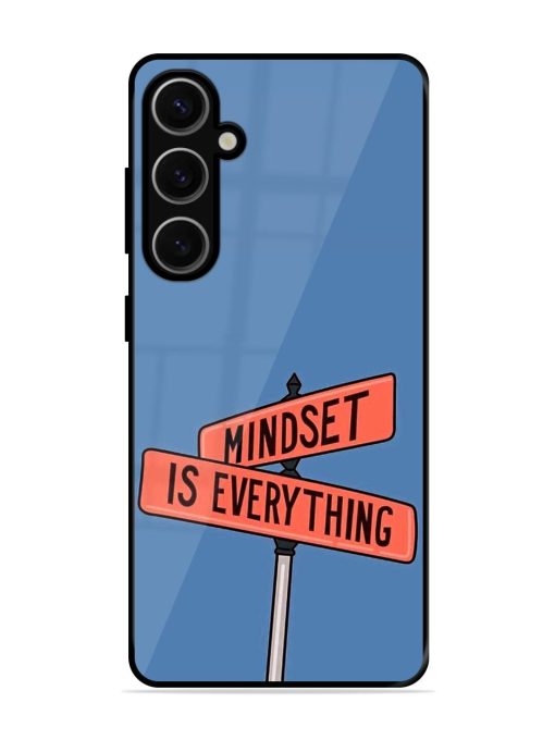 Mindset Matters Glossy Soft Edge Case for Samsung Galaxy S24 Plus (5G) Chachhi