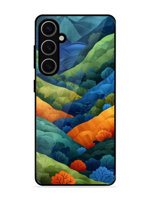 Serene Summits Glossy Soft Edge Case for Samsung Galaxy S24 Plus (5G)