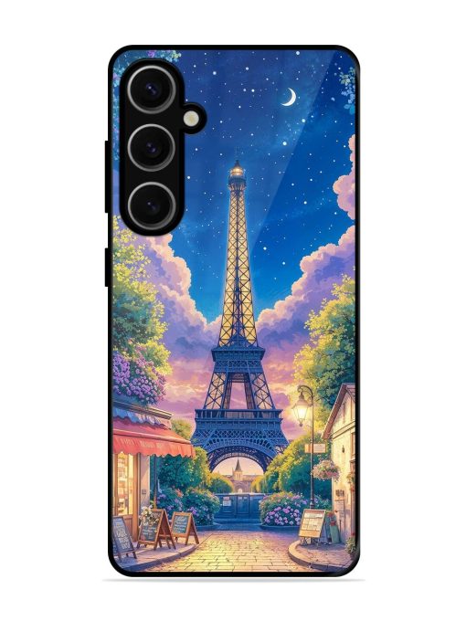 Twilight In Paris Glossy Soft Edge Case for Samsung Galaxy S24 Plus (5G) Chachhi