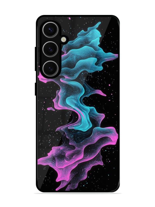 Cosmic Currents Glossy Soft Edge Case for Samsung Galaxy S24 Plus (5G) Chachhi