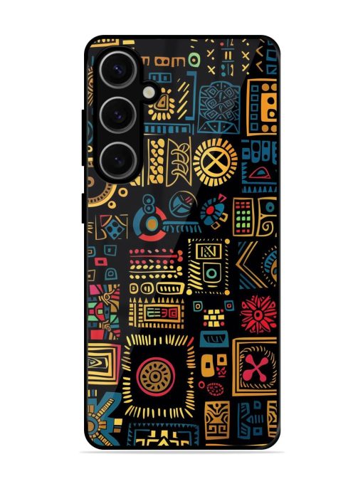 Tribal Tapestry Glossy Soft Edge Case for Samsung Galaxy S24 Plus (5G) Chachhi