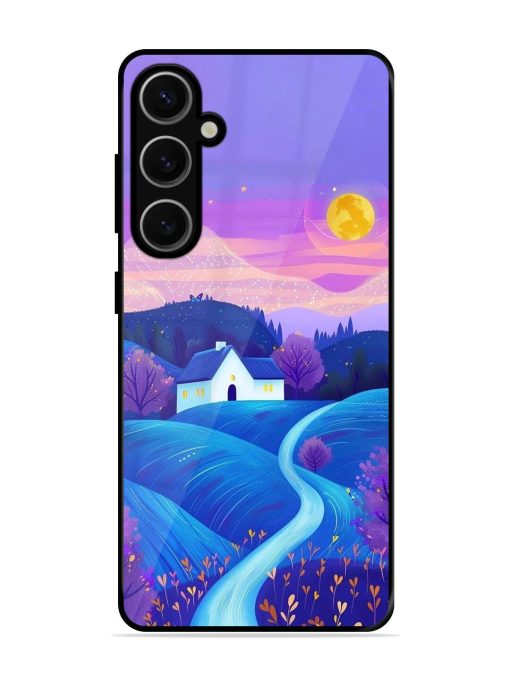 Moonlit Meadow Glossy Soft Edge Case for Samsung Galaxy S24 Plus (5G) Chachhi