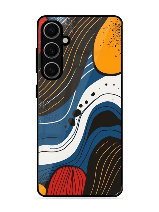 Abstract Expression Glossy Soft Edge Case for Samsung Galaxy S24 Plus (5G) Chachhi