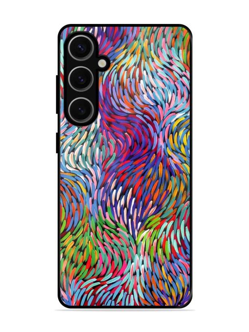 Vibrant Waves Glossy Soft Edge Case for Samsung Galaxy S24 Plus (5G) Chachhi