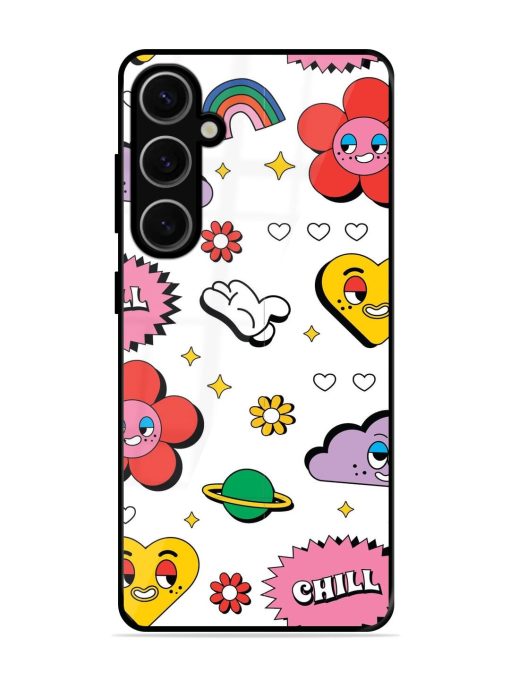 Whimsical Wonderland Glossy Soft Edge Case for Samsung Galaxy S24 Plus (5G)