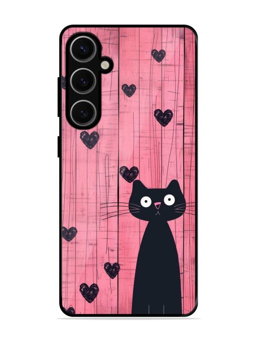 Feline Valentine'S Day Glossy Soft Edge Case for Samsung Galaxy S24 Plus (5G) Chachhi