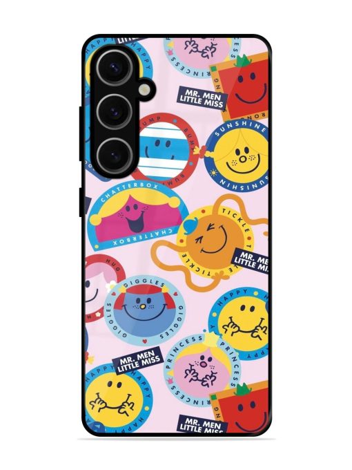 Whimsical Mr. Men & Little Miss Glossy Soft Edge Case for Samsung Galaxy S24 Plus (5G) Chachhi