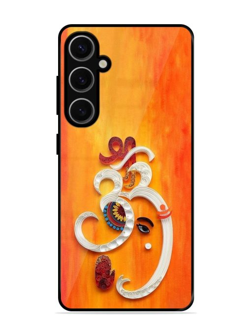 Ganesha In Quilling Art Glossy Soft Edge Case for Samsung Galaxy S24 Plus (5G)