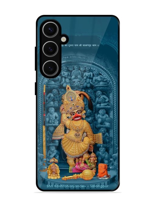 Divine Grace Of Shri Kashtabhanjandev Glossy Soft Edge Case for Samsung Galaxy S24 Plus (5G) Chachhi