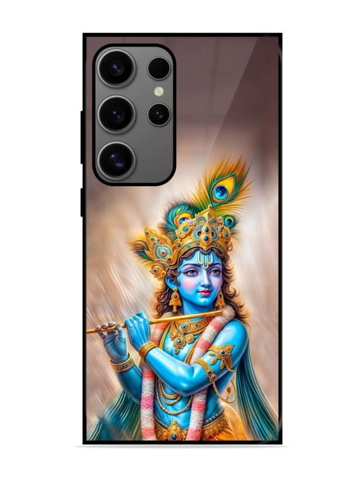 Divine Krishna Glossy Soft Edge Case for Samsung Galaxy S24 Ultra (5G) Chachhi