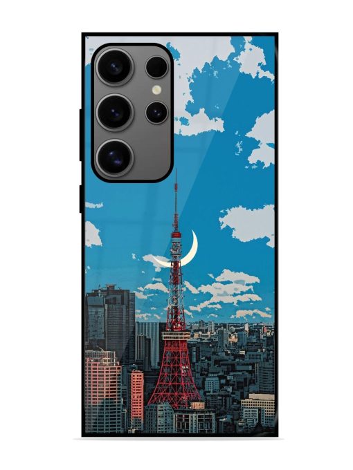 Tokyo Twilight Glossy Soft Edge Case for Samsung Galaxy S24 Ultra (5G) Chachhi