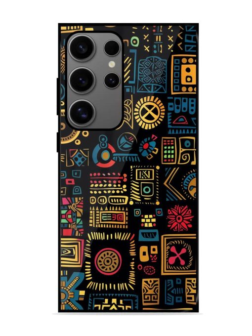 Tribal Tapestry Glossy Soft Edge Case for Samsung Galaxy S24 Ultra (5G) Chachhi