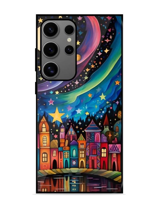 Starlit Village Glossy Soft Edge Case for Samsung Galaxy S24 Ultra (5G)