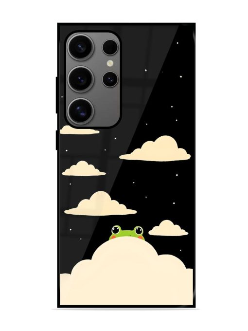 Froggy Night Sky Glossy Soft Edge Case for Samsung Galaxy S24 Ultra (5G) Chachhi