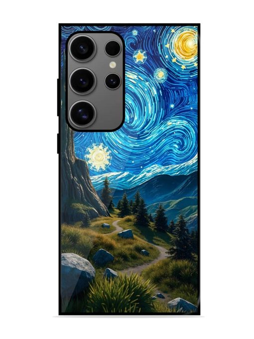 Starry Night In The Shire Glossy Soft Edge Case for Samsung Galaxy S24 Ultra (5G) Chachhi