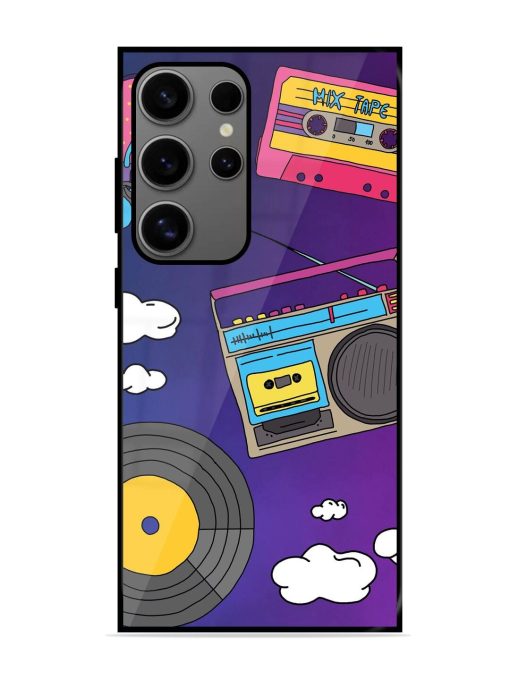 Retro Vibes Glossy Soft Edge Case for Samsung Galaxy S24 Ultra (5G) Chachhi