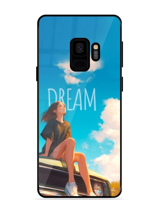 Girly Dream Art Glossy Soft Edge Case for Samsung Galaxy S9 Chachhi