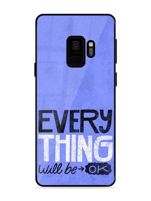 Hopeful Hues Glossy Soft Edge Case for Samsung Galaxy S9 Chachhi