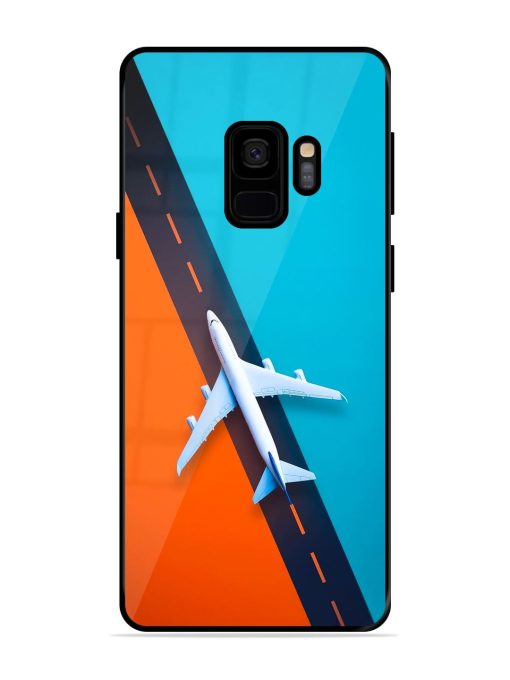 Skyward Bound Glossy Soft Edge Case for Samsung Galaxy S9 Chachhi