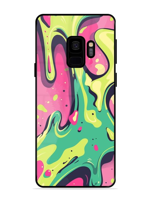 Gooey Grooves Glossy Soft Edge Case for Samsung Galaxy S9 Chachhi