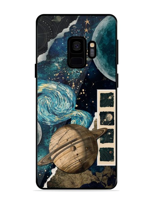 Celestial Tapestry Glossy Soft Edge Case for Samsung Galaxy S9 Chachhi