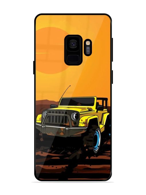 Sunset Cruise Glossy Soft Edge Case for Samsung Galaxy S9 Chachhi