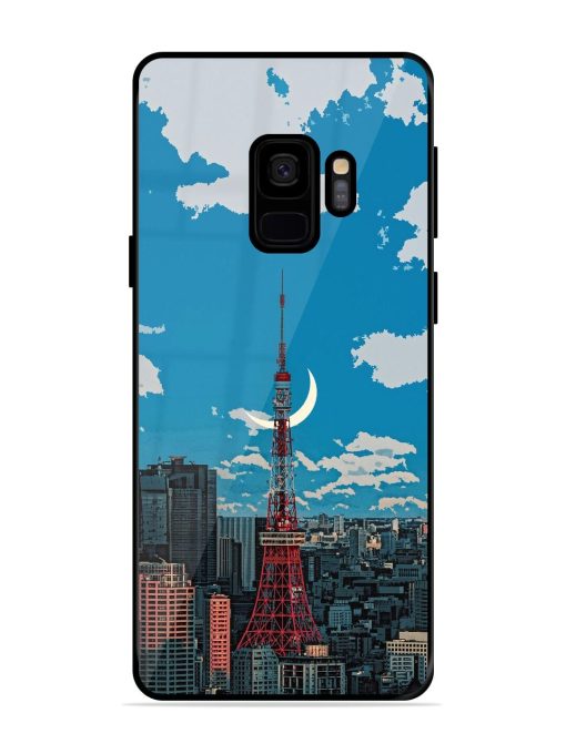 Tokyo Twilight Glossy Soft Edge Case for Samsung Galaxy S9 Chachhi