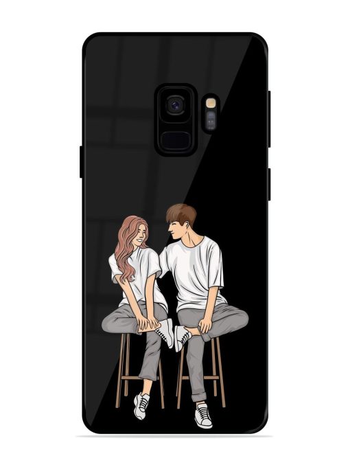 Soulful Connection Glossy Soft Edge Case for Samsung Galaxy S9 Chachhi