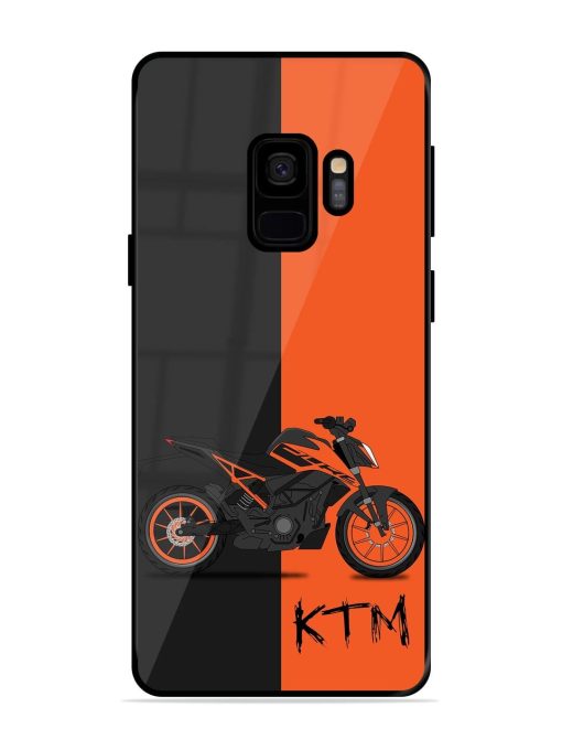 Orange Beast Glossy Soft Edge Case for Samsung Galaxy S9 Chachhi