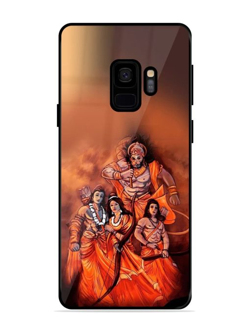 Sita Ram Glossy Soft Edge Case for Samsung Galaxy S9 Chachhi