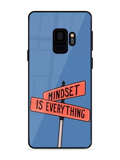 Mindset Matters Glossy Soft Edge Case for Samsung Galaxy S9 Chachhi