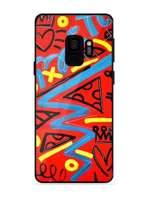 Groovy Garden Glossy Soft Edge Case for Samsung Galaxy S9 Chachhi