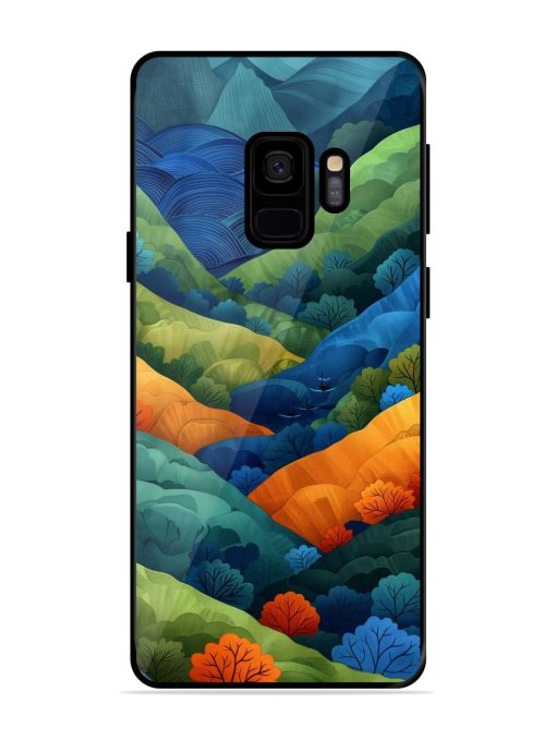 Serene Summits Glossy Soft Edge Case for Samsung Galaxy S9 Chachhi