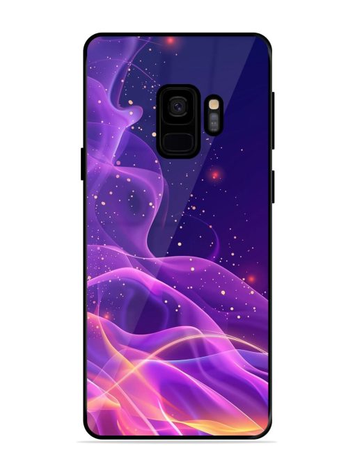 Cosmic Currents Glossy Soft Edge Case for Samsung Galaxy S9 Chachhi