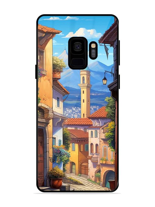 Tuscan Twilight Glossy Soft Edge Case for Samsung Galaxy S9